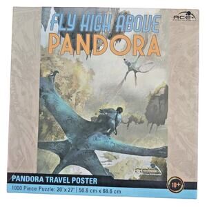 Disney Parks Avatar Fly High Above Pandora Travel Poster 1000 Pcs Jigsaw Puzzle